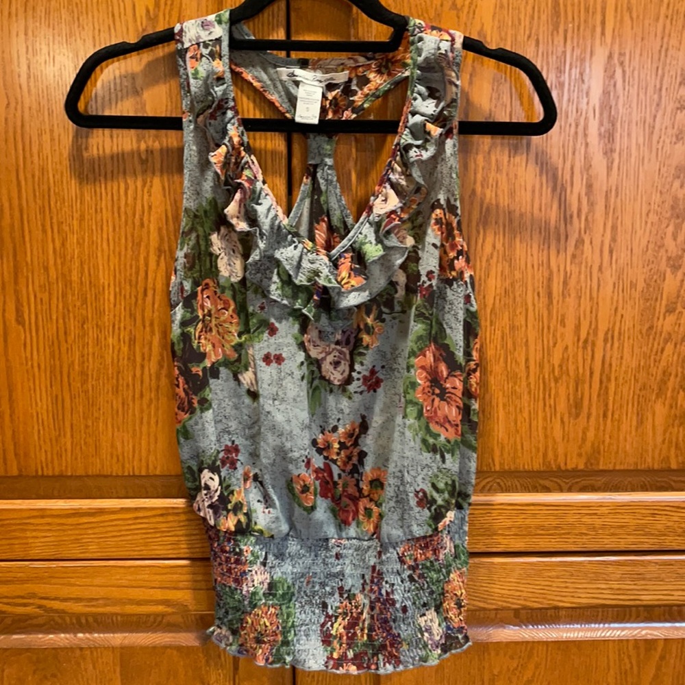 American Rag size S light weight sheer tank top